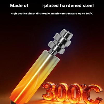 Different Size 3D Printer Nozzle produced From Bronze And Hardened Steel