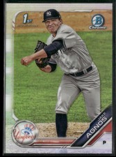 2019 Bowman Draft #BDC-72 Jake Agnos Chrome Refractor