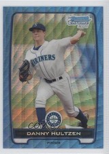 2012 Bowman Chrome Prospects Redemption Refractor Blue Wave Danny Hultzen 0c4
