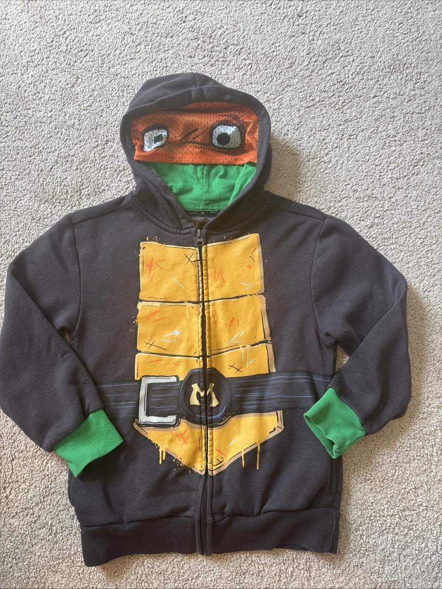 Veste Coupe-vent TMNT Nickelodeon - Enfant M/L - Noire - Tortues Ninja