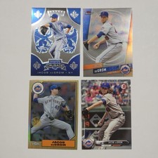 (10) Jacob deGrom Lot Donruss Bowman Topps Chrome Panini New York Texas