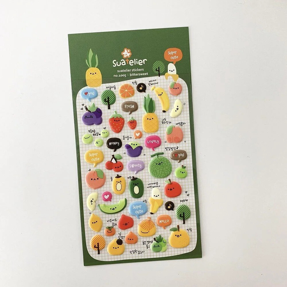 Suatelier Daily Deco Stickers - BITTERSWEET