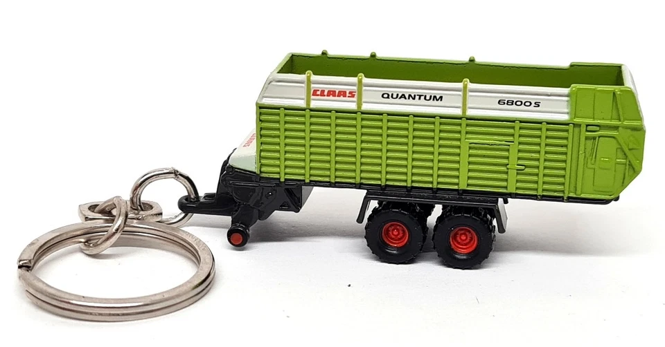 UH - Claas Quantum 6800S Tractor Farm Trailer Diecast Key ring Key Fob - Image 3 of 4