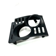 Dual gauge pod mount for EVO X 2008-2017 Lancer functional vent cover trim gallery