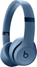Beats Solo 4 Bluetooth Headphones  MUW43LL/A  Slate Blue  Excellent Condition