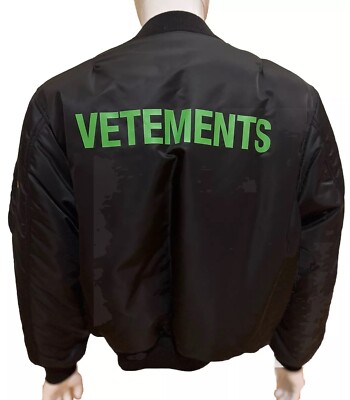 VETEMENTS X Alpha Industries Ma-1 Flight｜ファッション
