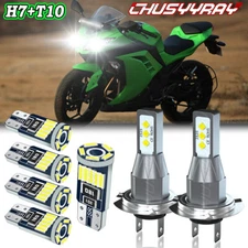 For Kawasaki Z125 Pro Z series LED Headlight Pilot Park Light Set fits 17-2021
