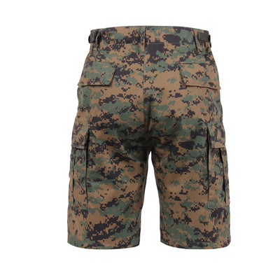 Woodland DIGITAL MARPAT Camo Combat CARGO SHORTS 10