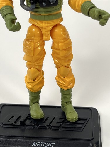 Kurt Airtight Schnur V3 3.75 GI Joe 2011 Missing card complete accessories 30th - Picture 5 of 18