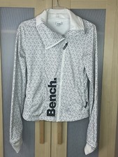 BENCH Sz S Fitness Jacket Gym Outdoors Asymmetrical Thumb Holes Running Hiking