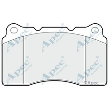 Brake Pads Set For Volvo S60 R 2.5 T AWD Front Apec Red 3064513 30645135