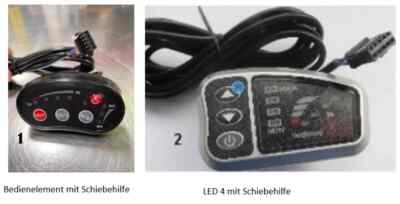 SFM / Sachs Bedienteil Nierenform MIFA Kabellänge 160cm P006220000200000 TONG...