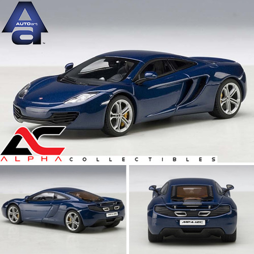 AUTOART 56004 1:43 MCLAREN MP4-12C (AZURE BLUE) SUPERCAR