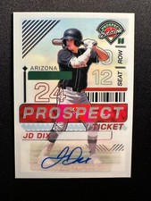 2024 Panini Prospect Baseball - JD Dix #123 Base Auto - Diamondbacks