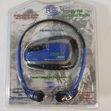 NEW GPX RS Sports AM/FM Armband Radio Headphones A2098RS