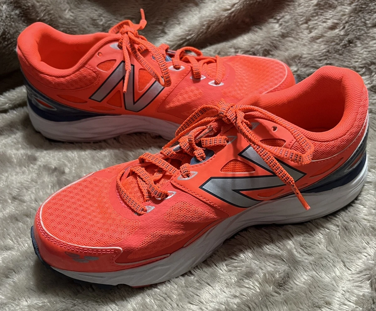 New Balance 680 Neon Orange Running Athletic Shoes W680LD3 Women