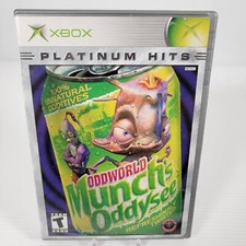 Oddworld Munch's Oddysee -Microsoft XBOX 2002 - CIB Complete Tested