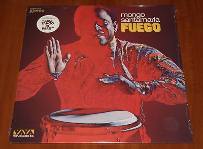 MONGO SANTAMARIA FUEGO LAST TANGO IN PARIS LP *RARE* VAYA RECORDS USA VINYL New