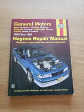 Haynes 38015 Repair Manual GM General Motors 1982 thru 1994 Selected Models tt