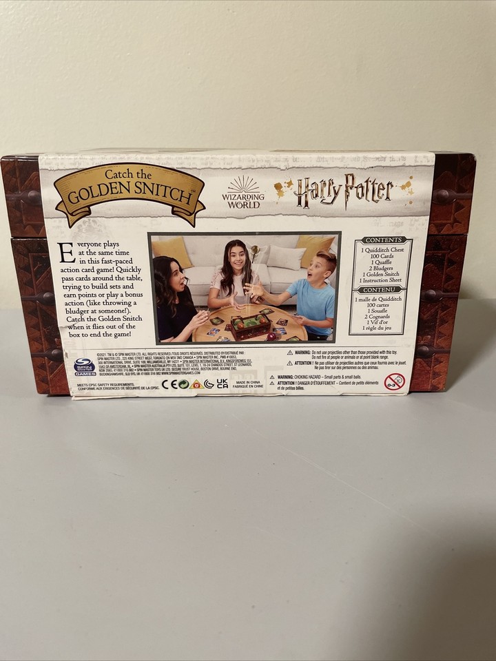 Harry Potter Catch The Golden Snitch A Quidditch Board Game 24 Players