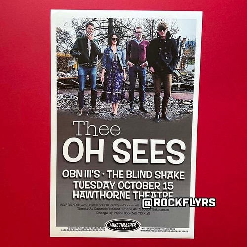 Maglietta Uomo Bianca Gildan - Corta, Girocollo, Cotone, Taglio Regolare - Articolo Promozionale Thee Oh Sees?
