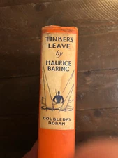 Tinker's Leave by Maurice Baring in good condition