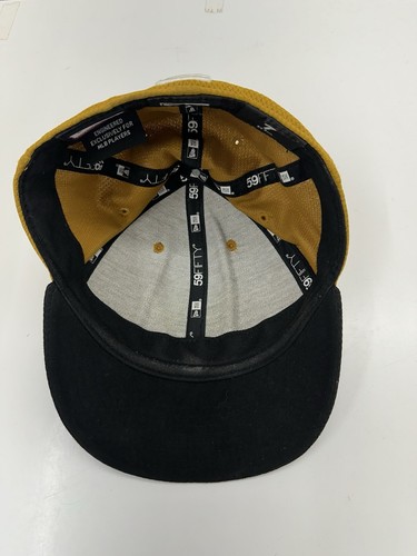 New Era 59Fifty Genuine Merchandise Fitted Hat Size 7 MLB Pittsburgh Pirates - Picture 3 of 9