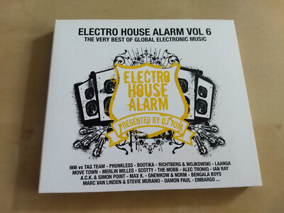 DJ Tom   Electro House Alarm Vol. 6 2010 2xCD Techno Tech Hard Euro House