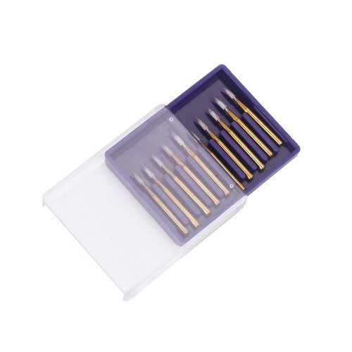10 Pcs Dental Carbide Steel Trimming Finishing Burs Tungsten Bur FG Handpiece - Afbeelding 15 van 193