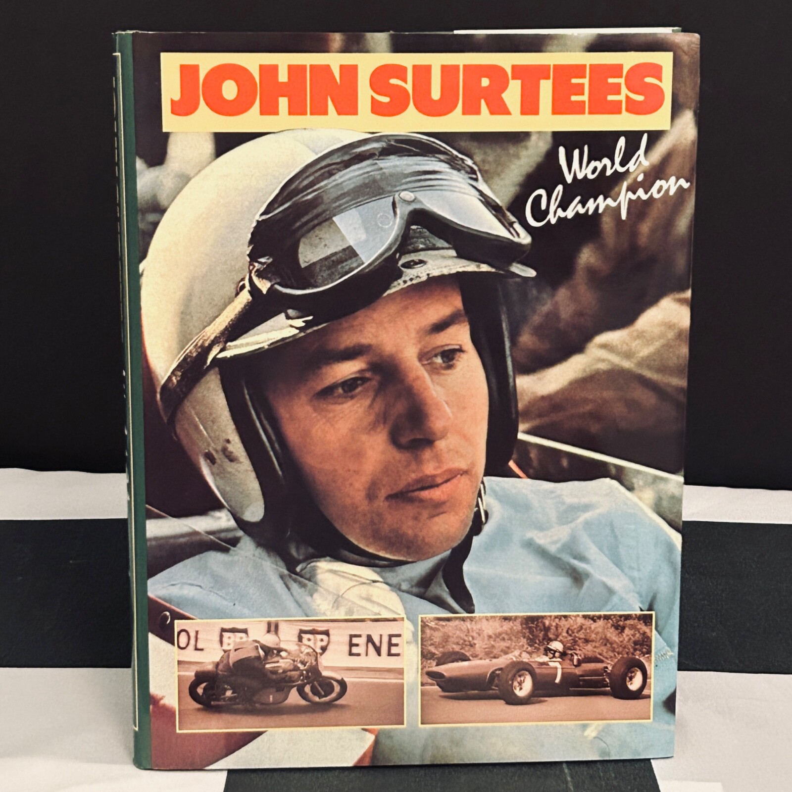 JOHN SURTEES WORLD CHAMPION BOOK FERRARI F1 1964 MV AGUSTA HONDA BRM LE MANS
