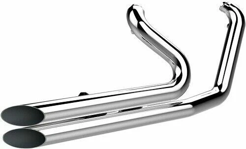 Cabezal de escape estilo arrastre Harley Sportster XL 04-18 HP Plus deflectores 1800-1958 CE Foto 2 de 2