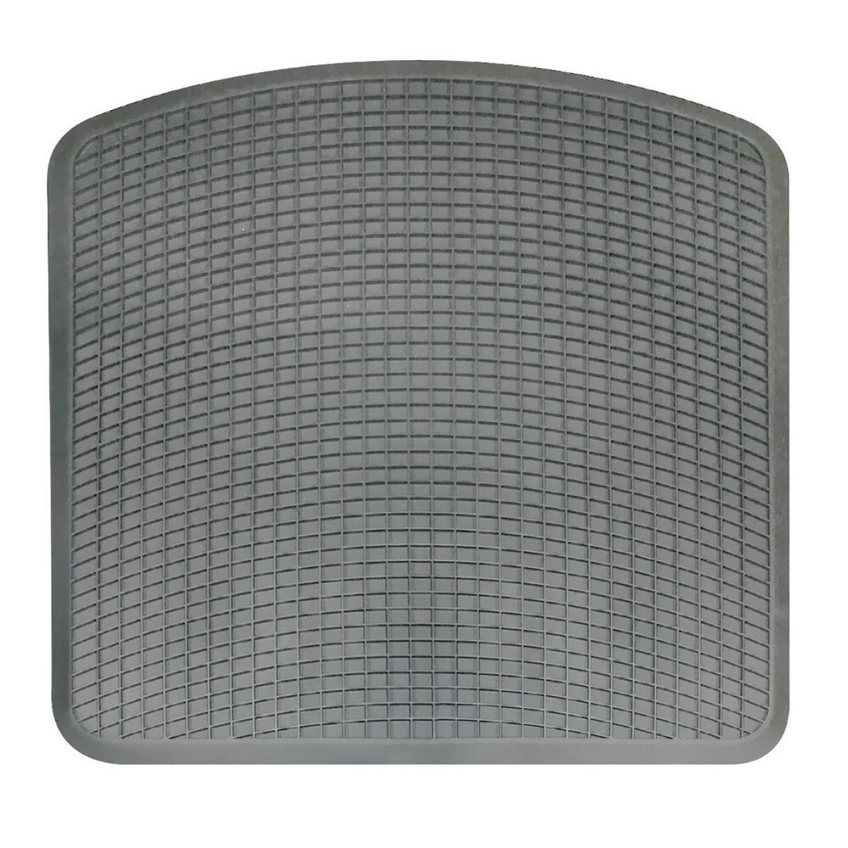 TOP TAPPETINO SINGOLO PVC GRIGIO ATOSSICO LAVABILE ANTISCIVOLO 45X45 AUTO