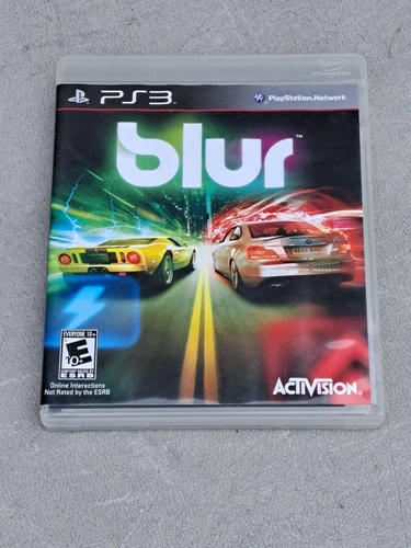 Blur PS3 Sony PlayStation 3, 2010 disc in excellent condition