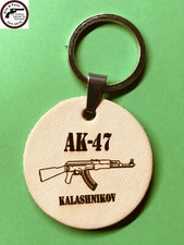 Leder Anhänger AK47 AK-47 Kalaschnikow Kalashnikov NVA UDSSR Russland RCBS