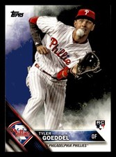 2016 Topps Update Tyler Goeddel RC Rookie #US247 Philadelphia Phillies Mint