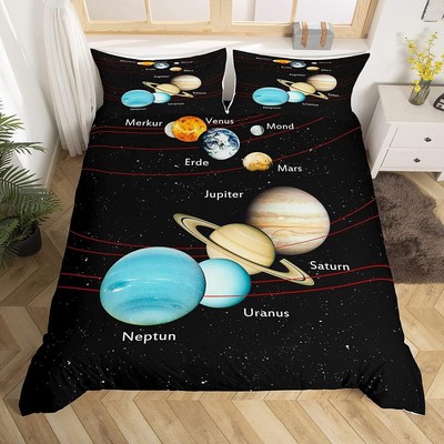 Set Single Size Teens Gaming Comforter Cover For Boys Kids Video Game Gamepad