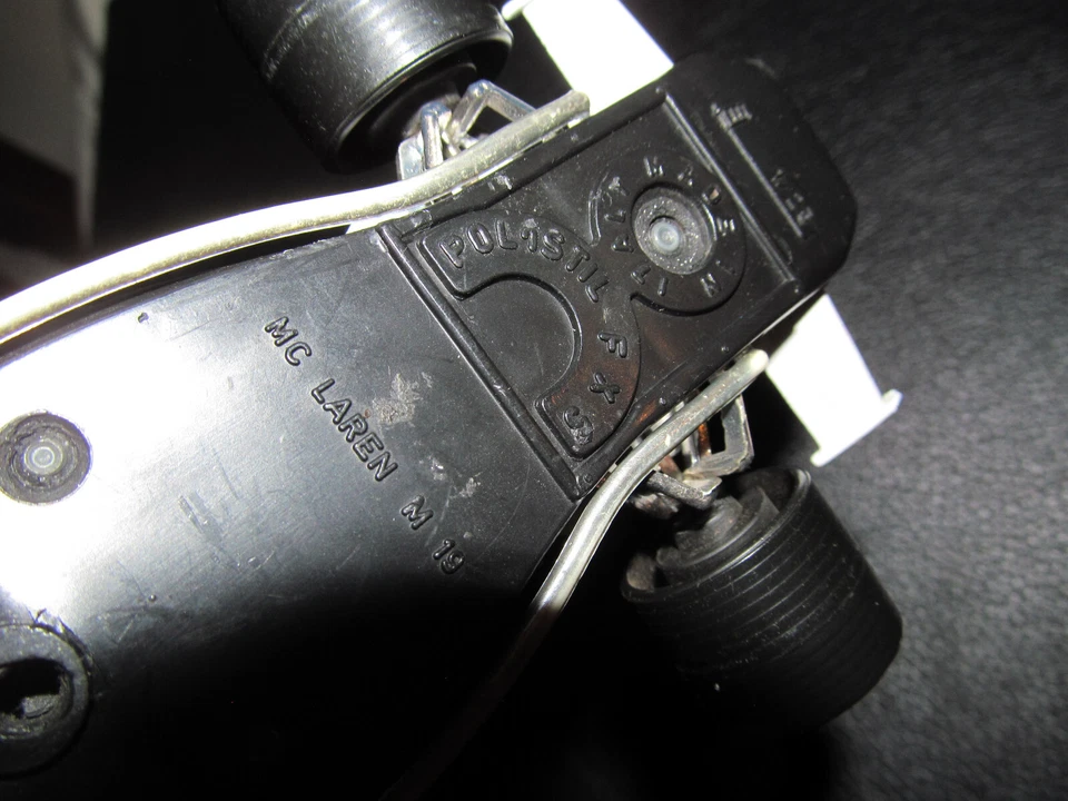 Polistil fundido a presión vintage 1974 - Yardely Mclaren M19-F.1 escala 1/25 Foto 4 de 4