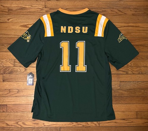 NWT North Dakota State NDSU Bison #11 Carson Wentz Colosseum Football Jersey XL - 第 2/4 張圖片
