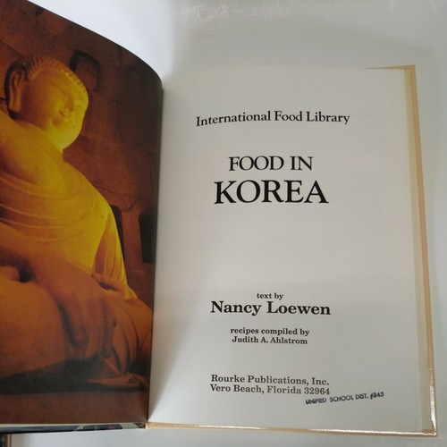 Set Of 4 1991 International Food Library Food In France Greece Korea Israel - Picture 10 of 12