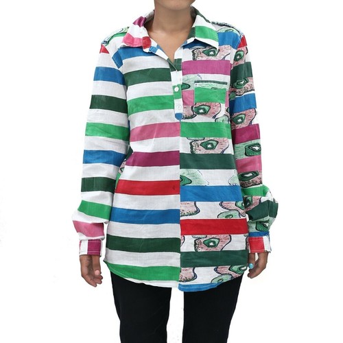 Desigual Kinder Mädchen Retro bedruckt Tunika Shirt Oberteil Langarm 5-6 Jahre 233639 - Bild 2 von 6