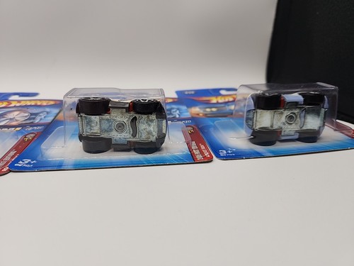 🔥 🛞Hot Wheels 2005 First Editions Rocket Box Blings 4 Var Flat white w/PR5 - Picture 11 of 11