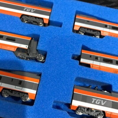 Kato S14701 TGV N Scale Bullet Train from Japan Used 6-Car Set
