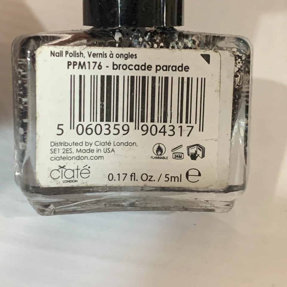 Ciate’ Mini Nail Polish Color # Ppm176 Brocade Parade .17 oz 3 pcs - Image 2 of 2