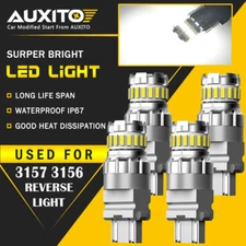 4X 3157 LED Backup Reverse Light Bulbs White for Chevy Silverado 1500 1999-2013