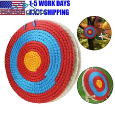Archery Straw Target Traditional Bow Arrow Shooting Board Darts Outdoor 50CM