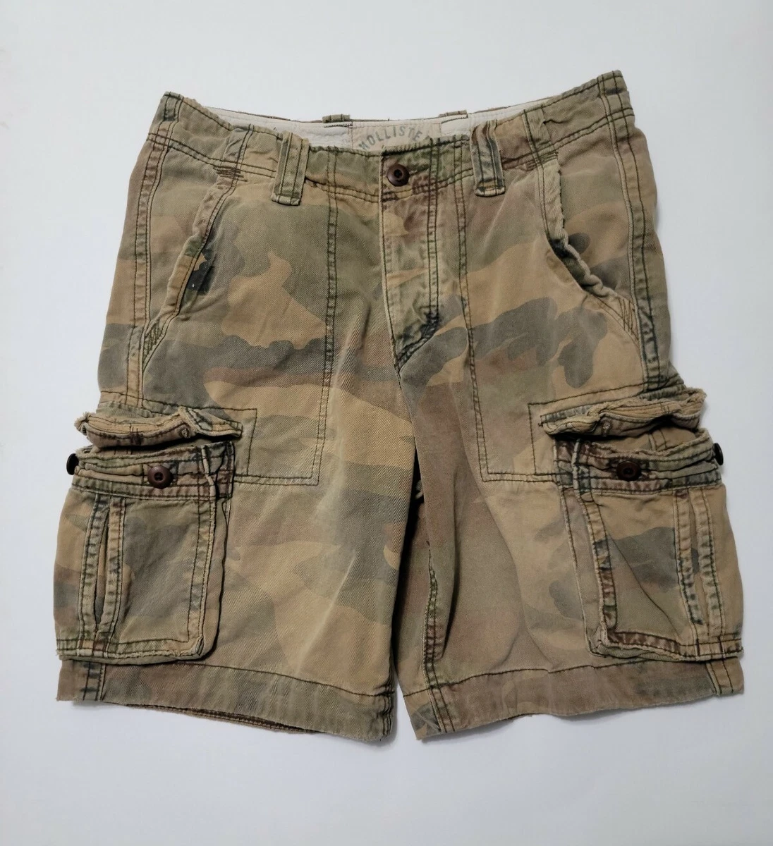 Hollister camo top cargo shorts