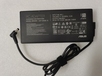 For ASUS ROG Strix SCAR 15(2022) G533 G533ZS ø6.0mm 280W ADP-280EB B 20V 14A OEM