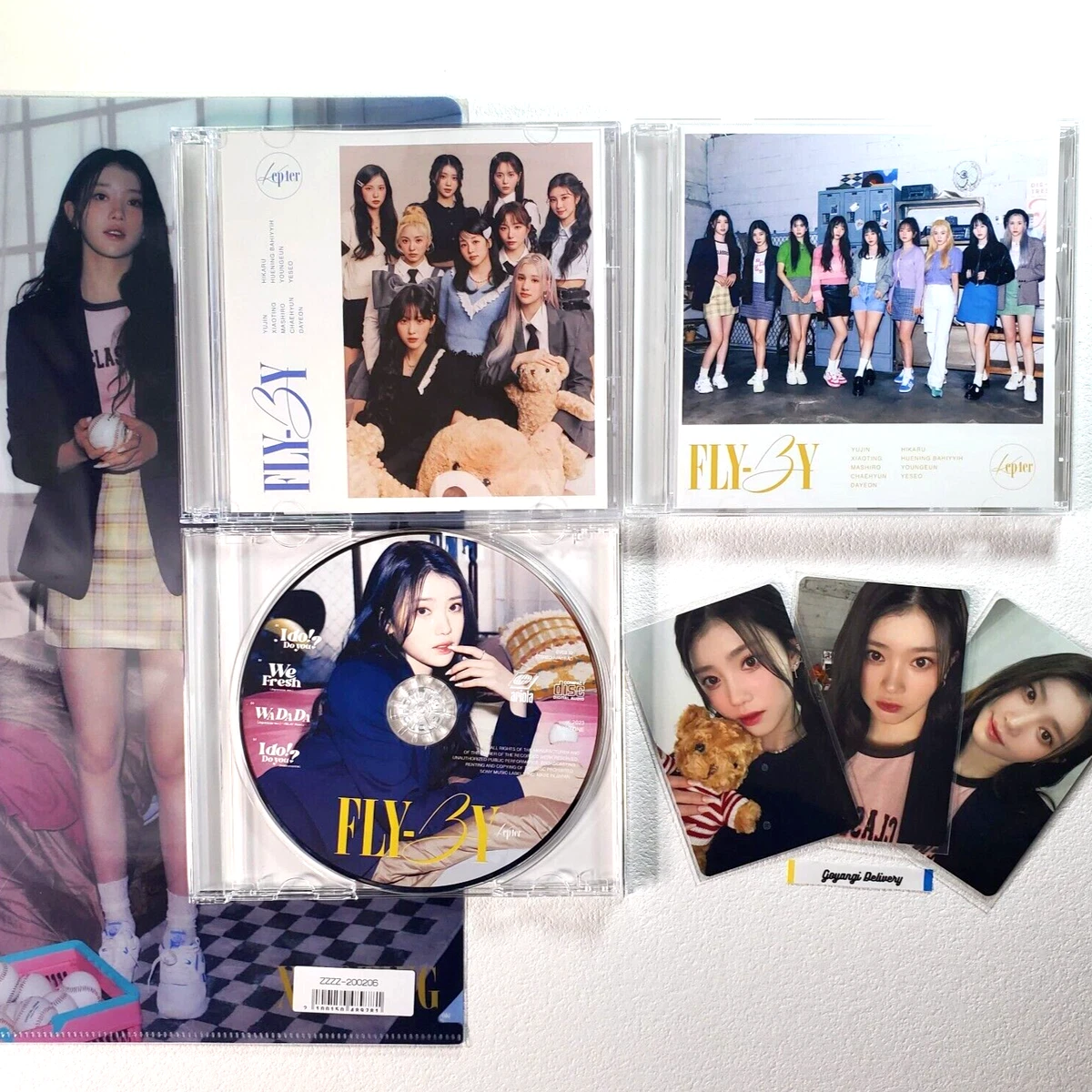 Kep1er FLY-BY Xiaoting Photocard A B Standard 3ea + 3CD + File Holder Sony Music