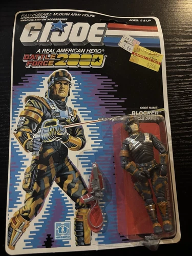 1987 Hasboro GI JOE  A Real American Hero “Blocker” Sealed