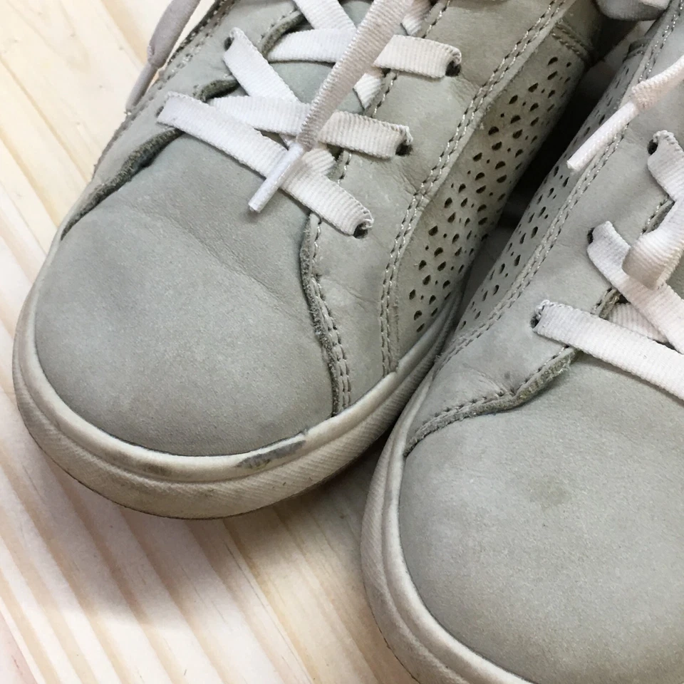 Earth Origins Zapatos Mujer 7M Etta Zapatilla Cuero Verde Con Cordones Parte Superior Baja Comodidad Foto 4 de 4